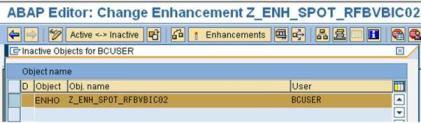 Enhacements - ABAP Fig9